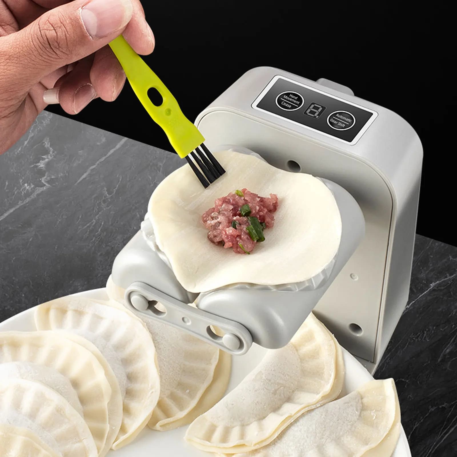 Elettrico Gnocco Maker Stampo Manuale Ravioli Pressa Macchina Gnocco Pressa Empanada Pierogi Maker Strumento per la Cucina di Casa Ristorante
