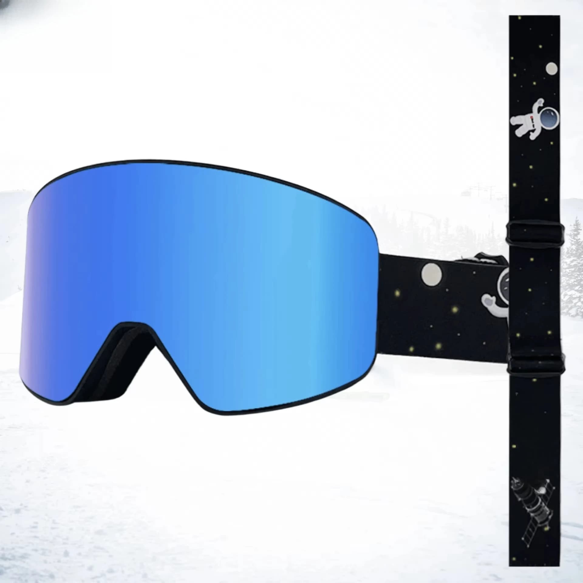 Occhiali da Sci Durevoli per Uomo e Donna con Lenti di Protezione UV400 e Chiarezza Ottica Avanzata