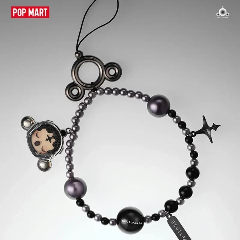 POP MART SKULLPANDA Serie di suoni Catena sospesa Scatola cieca alla moda Giocattoli Scatola misteriosa Borsa per indovina carina Anime Action Figure Ornamenti