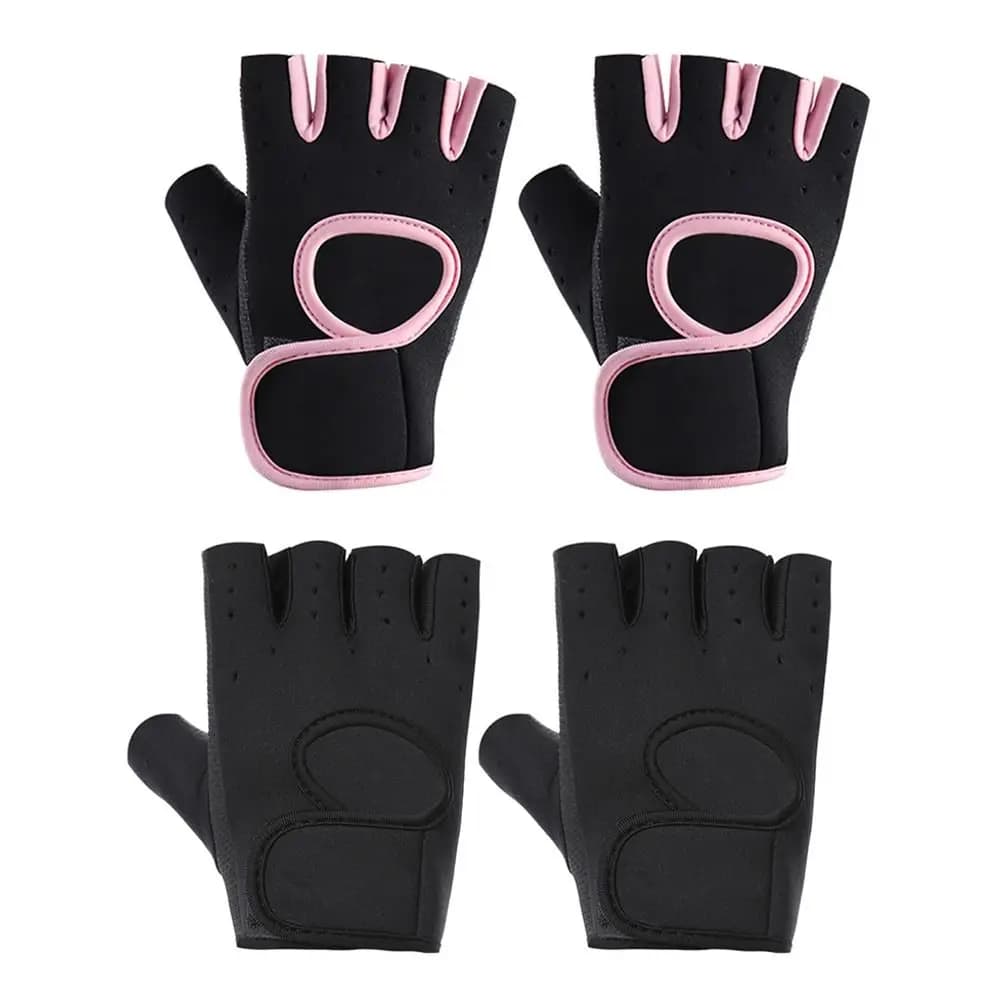 Silicone Weight Lift Gloves for Training, Fitness Gym Gloves, Manubrial Gloves