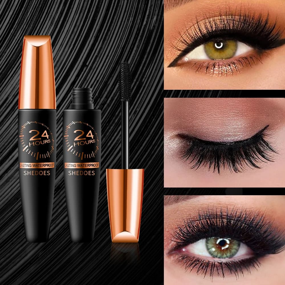 SHEDOES Mascara a Lunga Durata – Volumizzante e Allungante, Resistente all'Acqua e alle Sbavature, Curvante e Definente, Senza Grumi
