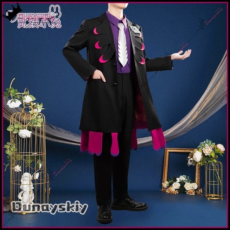 YiNuo@Legends Corbeau Costume Cosplay Gioco autentico Replica Anime Outfit Holiday Edition Halloween Party Kawaii Sport Suit