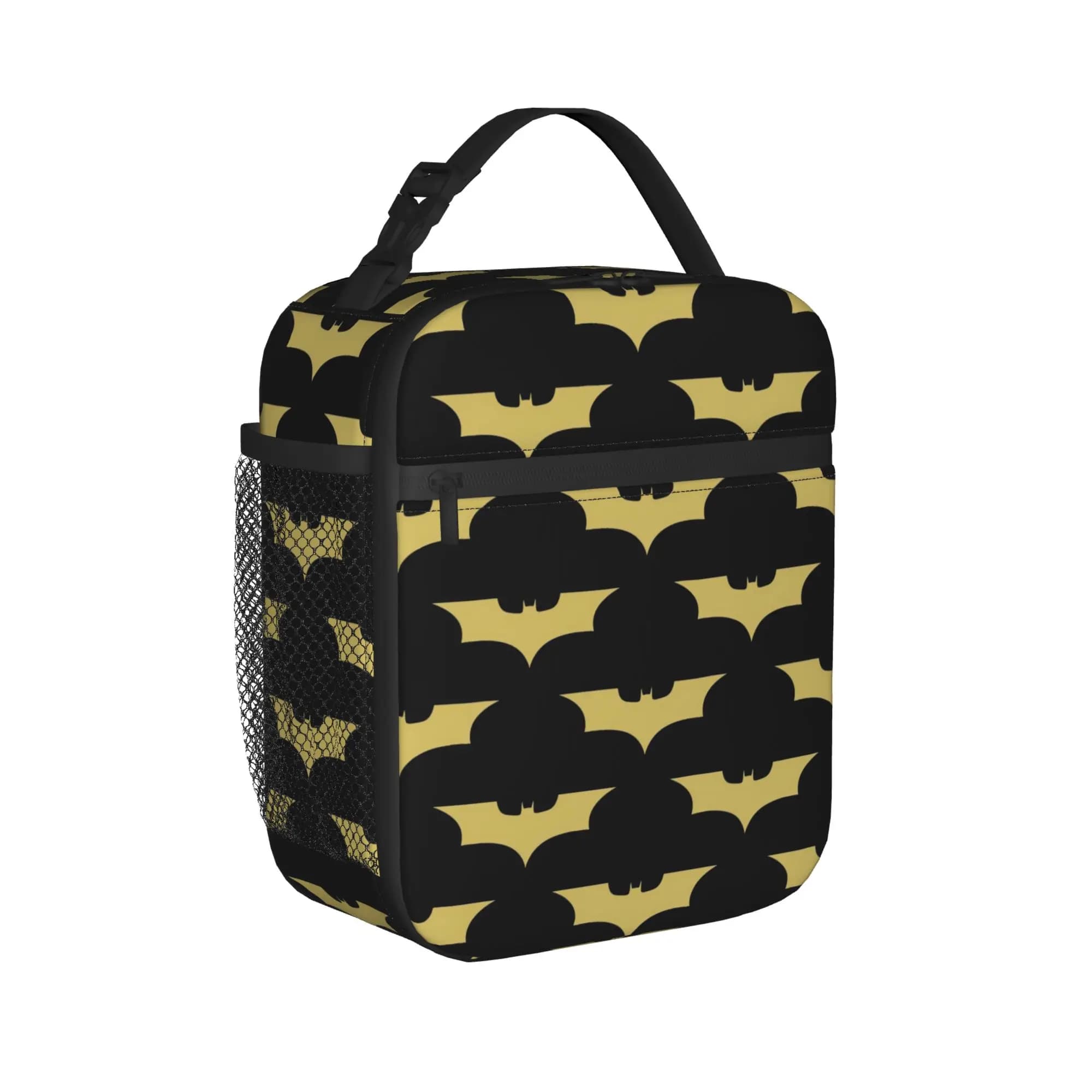 Batmans Anime Figure Insulated Lunch Bag Cooler Bag Reusable,Lunch Container Leakproof Tote Lunch Box Food Bag Office Travel