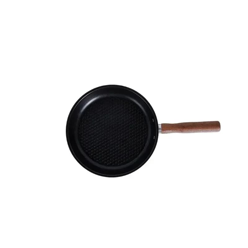 MOUNTAINHIKER Stainless Steel Non-stick Frying Pan for Outdoor Camping Breakfast Egg Pancake Pot Induction Cooker Fry Pan