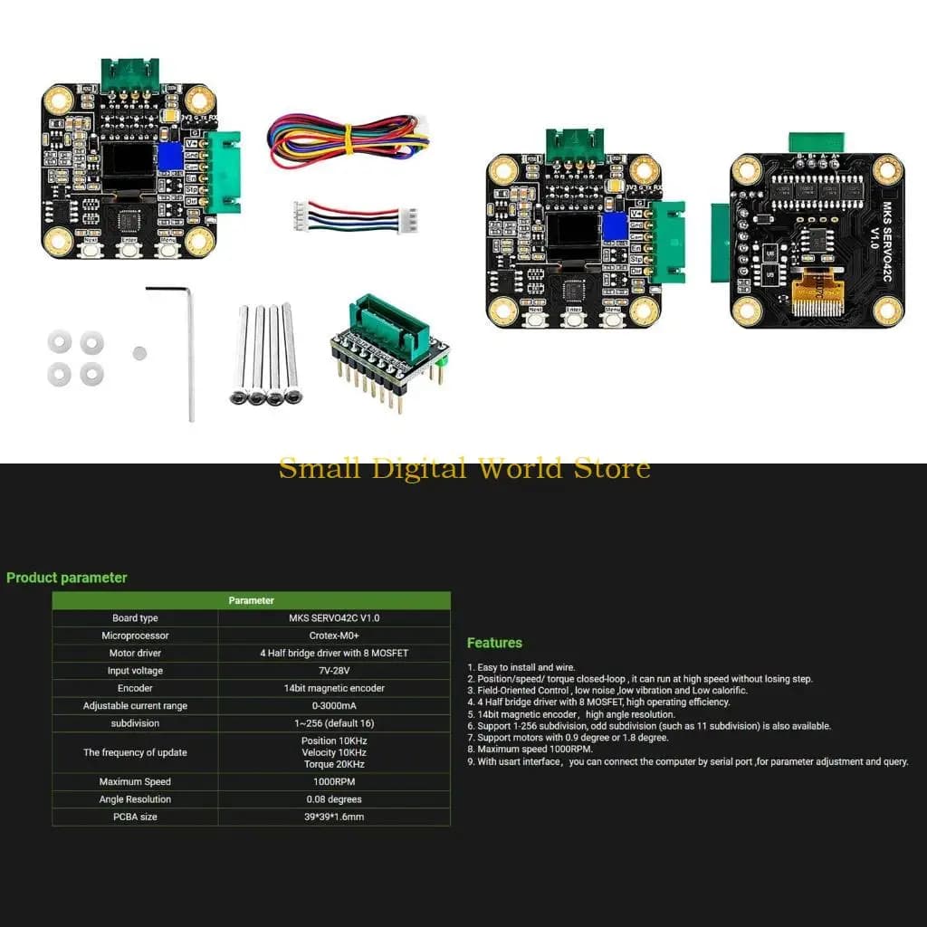 Set azionamento motore PCBA 77UB MKS Servo42C silenzioso invece TMC2209 per stampante 3D