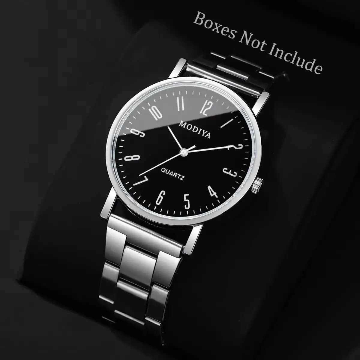 Fashionable Business Men's Watch Casual Quartz Analog Wrist Watch Reloj Hombre (No Box)