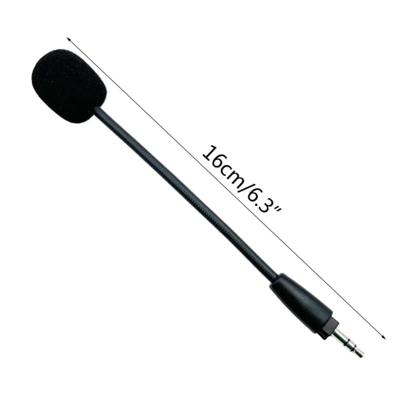 Mic Detachable Microphone for Corsair HS35 HS45 Wireless Microphone with Noise Cancelation Jack 3.5mm 55KC