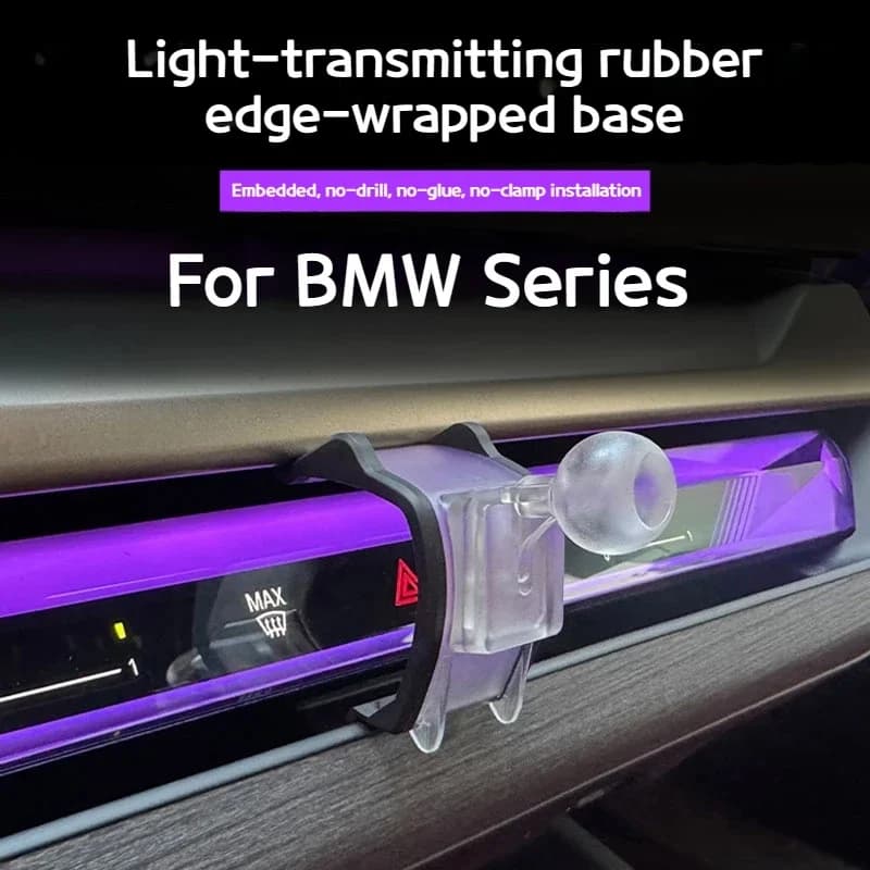 For BMW 3 4 5 7 seriesX3X4X5X6X7 IX G45 G01 G20 G26 G70 G60 G05 G06 G07 Navigation air outlet mobile phone stand ball head bas