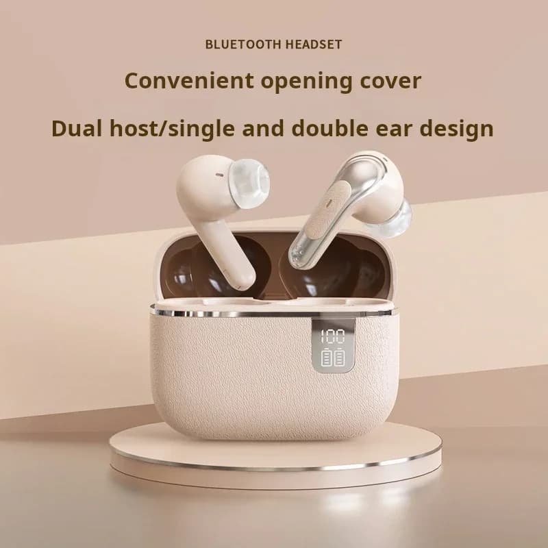 Wireless Bluetooth headphones TWS with HIFI microphone for iPhone Xiaomi, sports headphones with LED display, gaming accessories