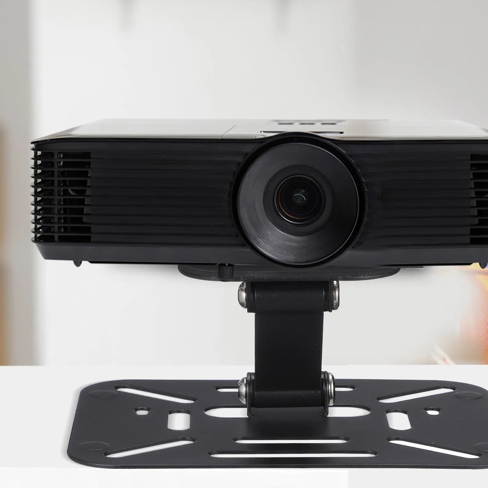 Supporto Pieghevole per Proiettore - Supporto da Tavolo Leggero per Proiettore, Ideale per Viaggi e Raduni, Compatibile con Mini Proiettori