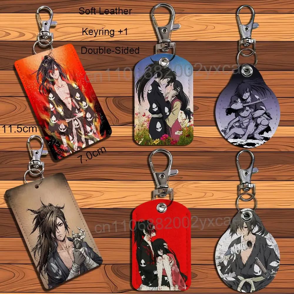 Prosthetic limb Hyakkimaru Dororo Card Holder Keychain Key Ring Door Lock Access Protective Case For Security Gift
