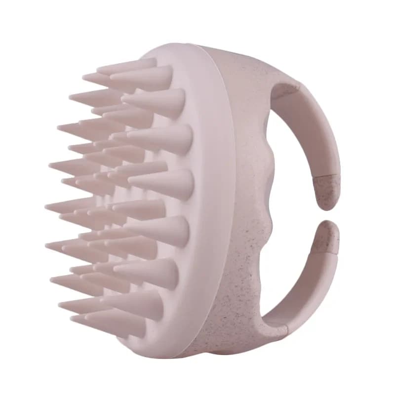 Spazzola per shampoo in silicone morbido Spazzola per shampoo per massaggio Spazzola per shampoo pulita per cuoio capelluto Pettine per bagno Pelle capelluto Bellezza Salute Capelli Massaggiatore per cuoio capelluto Spazzola per shampoo