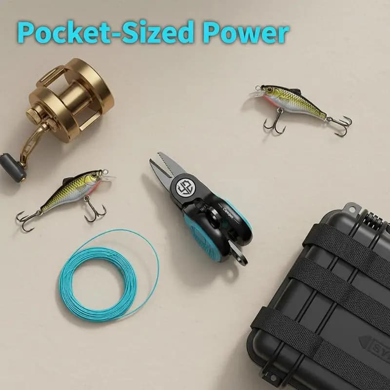Stainless Steel Lure Scissors for Fishing Line PE Line Durable Portable Sharp Blade for Outdoor Angling Trips