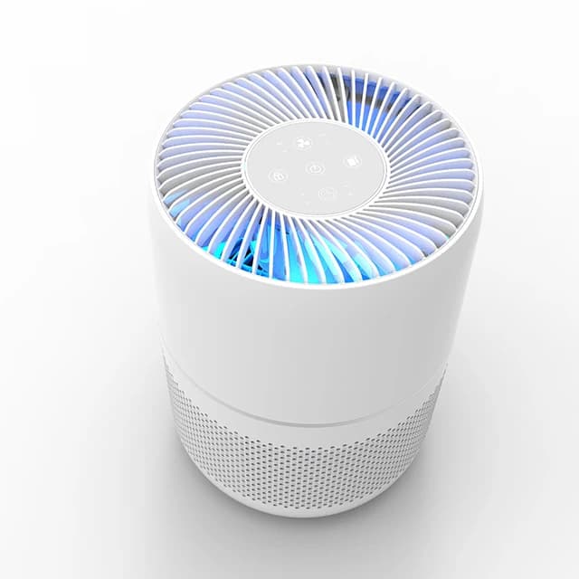 Anione da tavolo professionale Tuya Wifi True HEPA H13 e purificatore d'aria al carbonio per la casa
