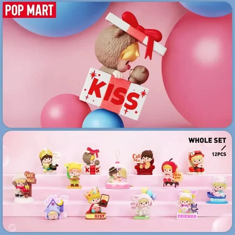 POP MART Sweet Bean The Language of Love Series Blind Box Mystery Box Guess Bag Toys Doll Cute Anime Figure Desktop Ornaments