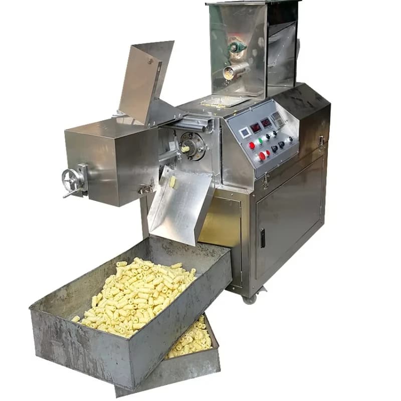 Soffiatore alimentare multifunzionale, snack di mais, barra proteica che produce macchina per sbuffare mais