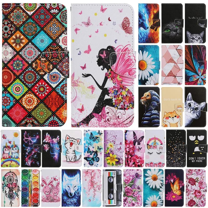 Per Xiaomi Redmi 12 Custodia in stile etnico Libro Capa Xiaomi Redmi 12C Xiaomi Redmi Note 12 Pro 45G 12 C Custodia a portafoglio magnetica in pelle