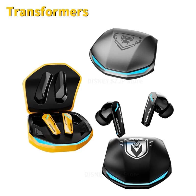 TRANSFORMERS TF-T10 Auricolari Wireless Bluetooth 5.4 Mini auricolare HD Mic Chiamata Auricolari HiFi Stereo Gaming Musica Cuffie