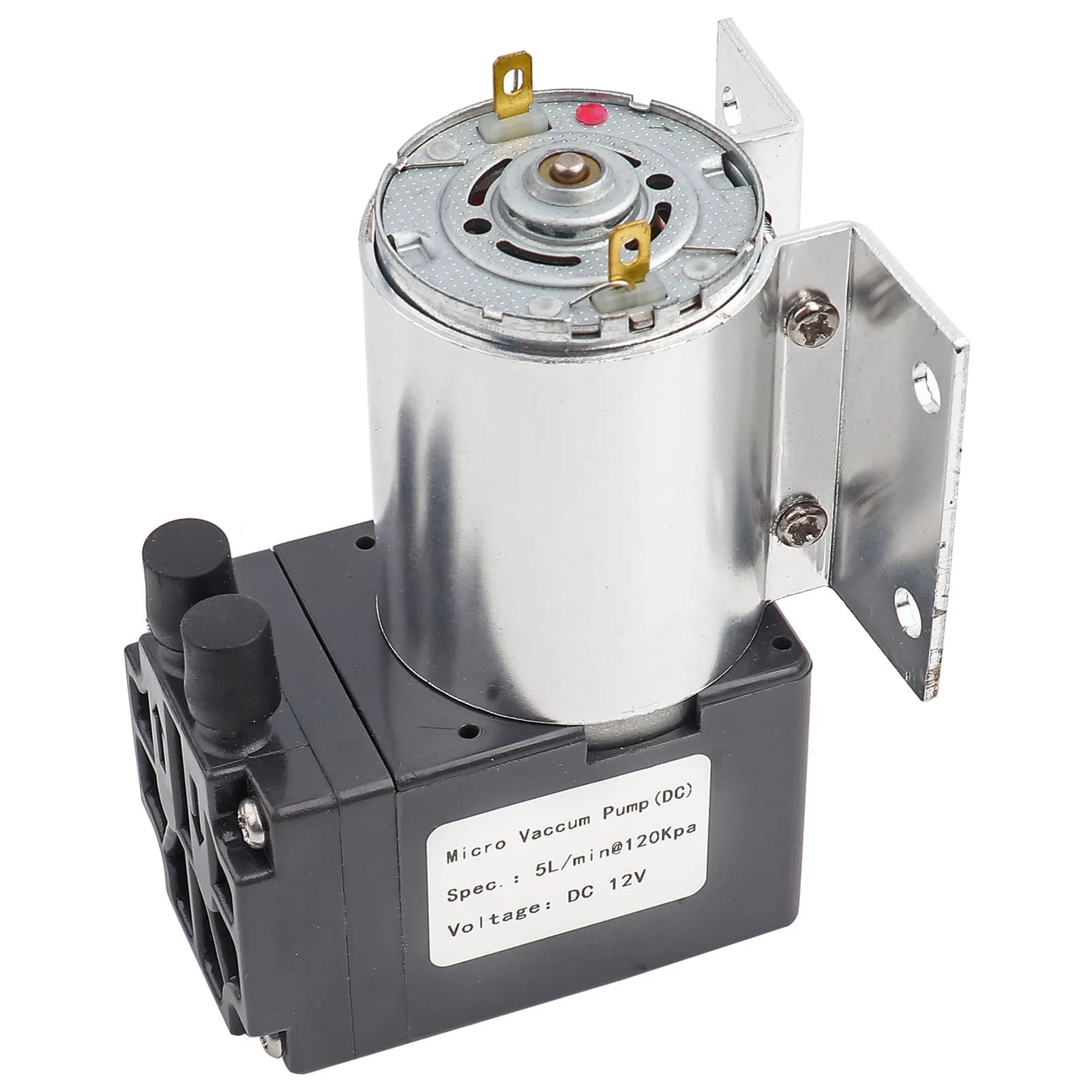 DC 12V 5L/min 120kpa Mini pompa per vuoto aspirazione a pressione negativa pompaggio con supporto