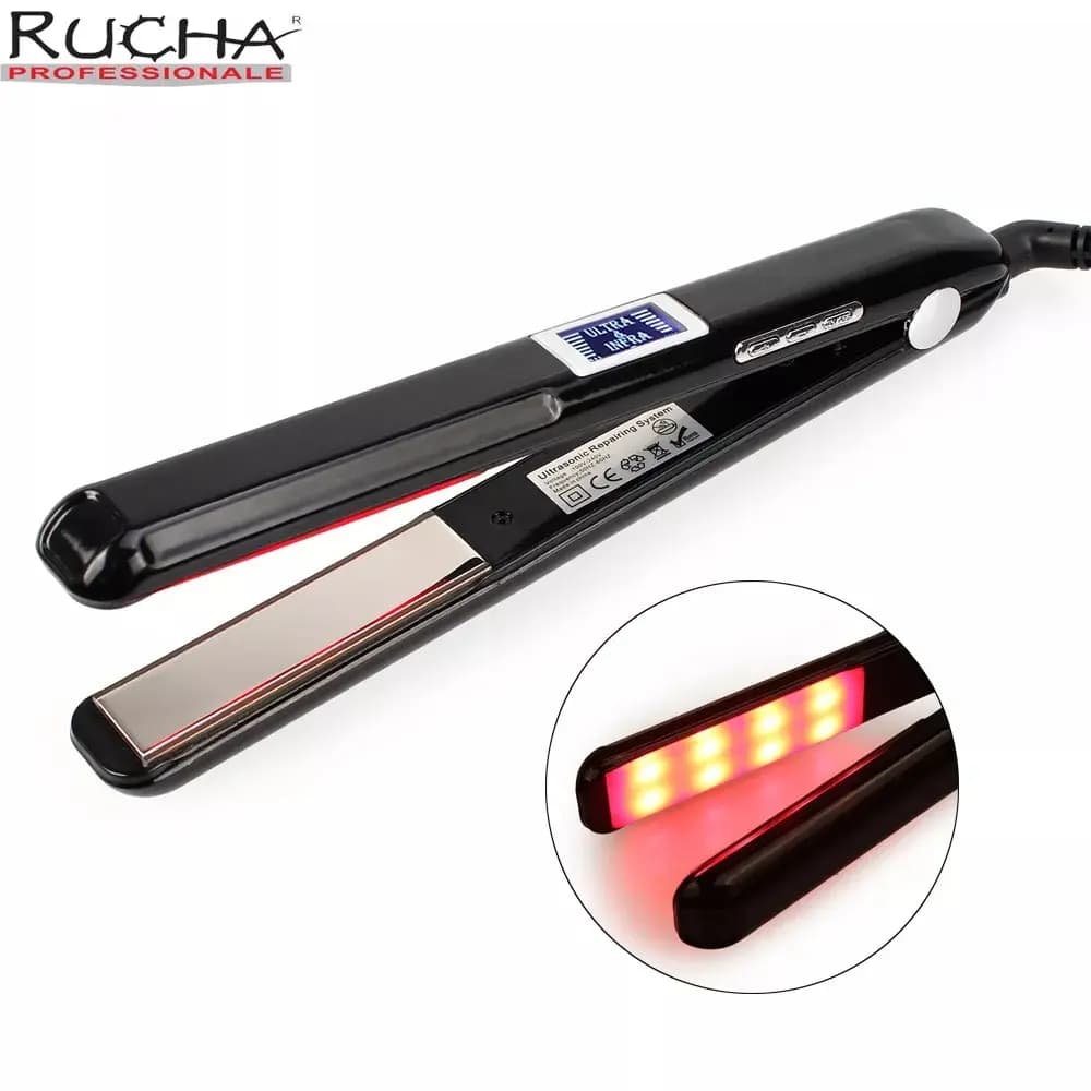 Ultrasonic infrared hair plate for cold hair care Iron Keratin treatment for hair creams Recovers damaged hair Iron