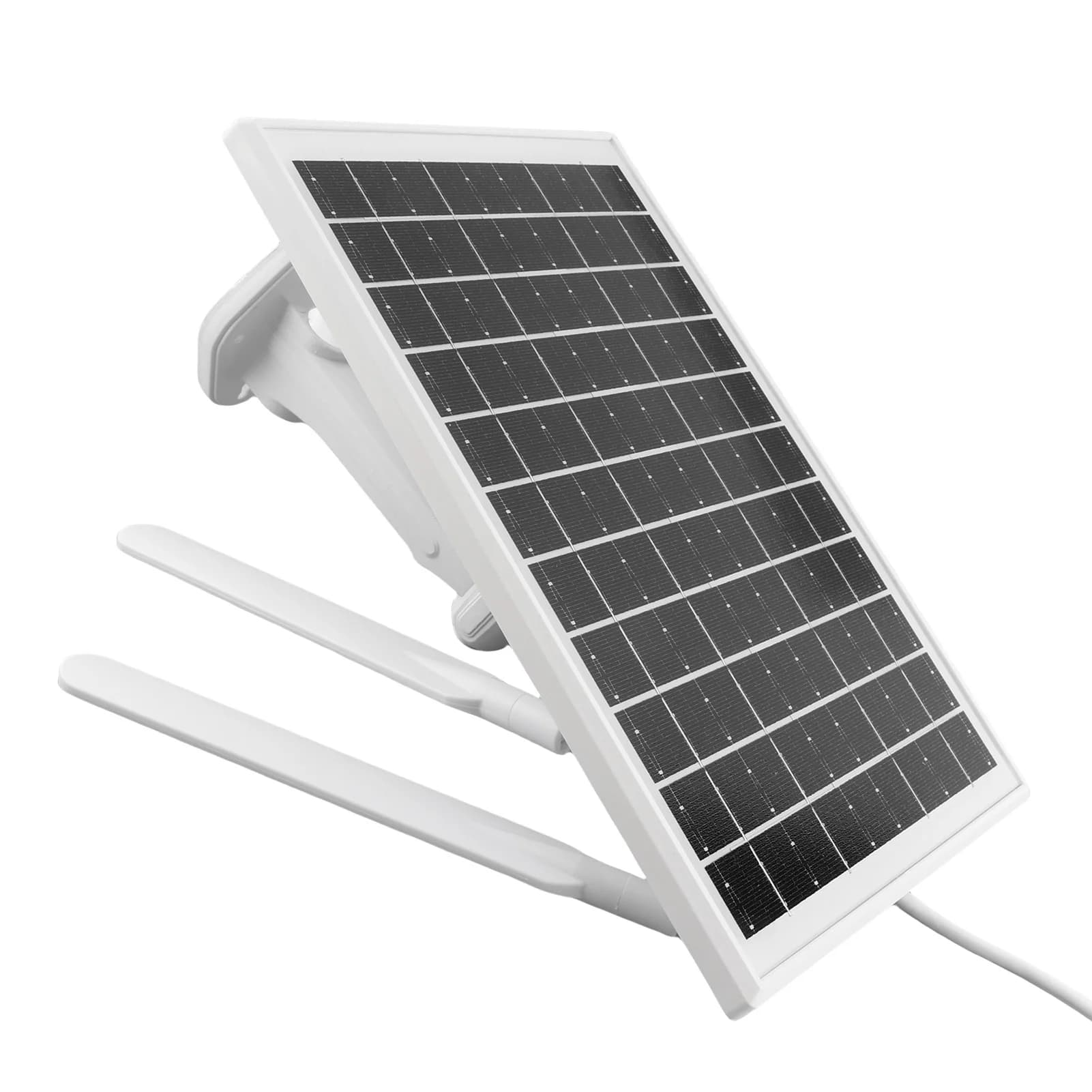 Router modem 4G LTE ad energia solare per esterni con slot per scheda SIM Extender WiFi solare Portata WiFi 50M Batteria da 15 W e 20000 mAh per camper