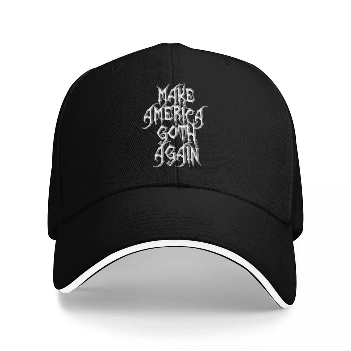 Make America Goth Again Berretto da baseball Berretto da pesca Berretto da baseball alla moda Cappello da golf Cappelli Uomo Donna