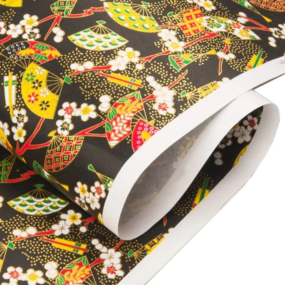 DIY Art Material Japanese Style Gift Wrap Paper Paper-cut 42*58cm Origami Paper Sakura Pattern Craft Paper Gift Wrapping