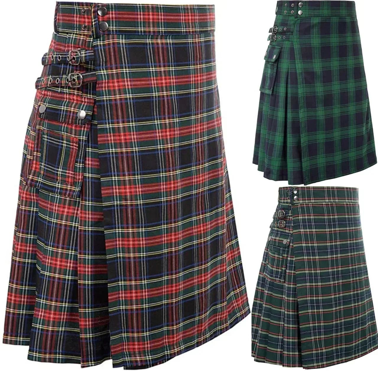 Scottish Men's Tartan Kilts - Highland Light Weight Value Kilt | Embrace Your Heritage with Comfort