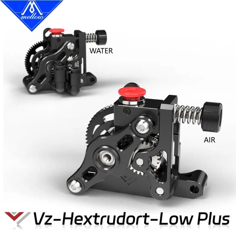 Mellow 60T 12MM CNC Gear Vz-Hextrudort-Basso/WC Plus Extruder For VzBoT 330 VZ235 HevORT 3D Printer