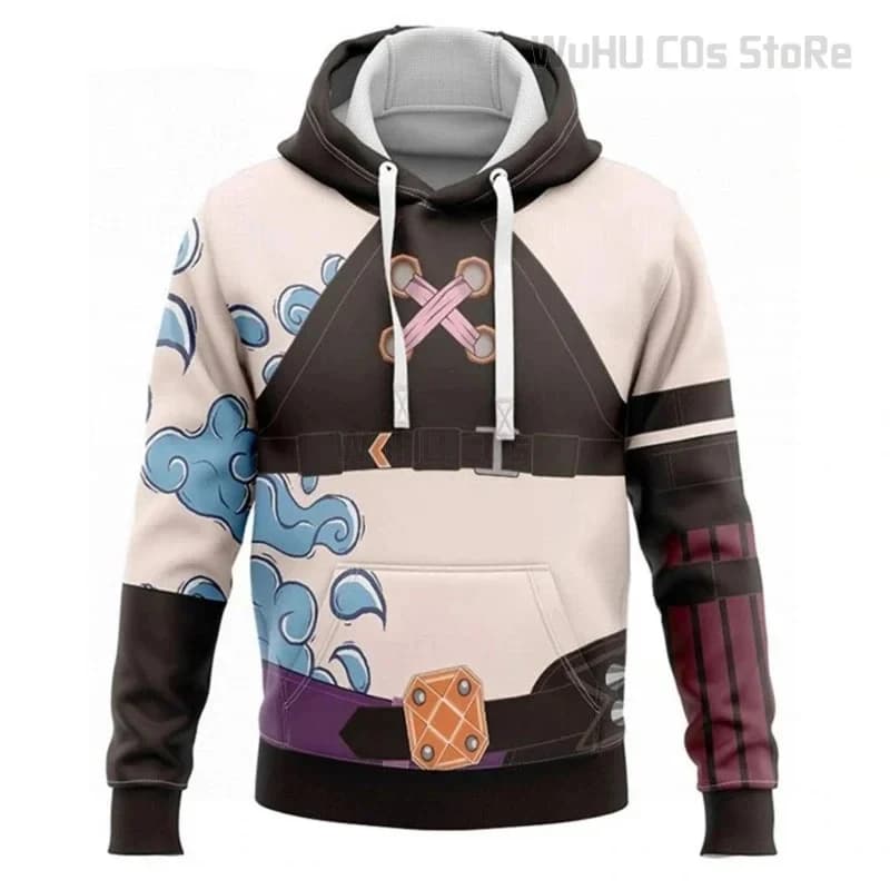 Felpa con Cappuccio Cosplay Vi Caitlyn Arcane LoL, Stampa 3D, per Uomo e Donna, 3D Legends Jinx C5'g,7\j'8/