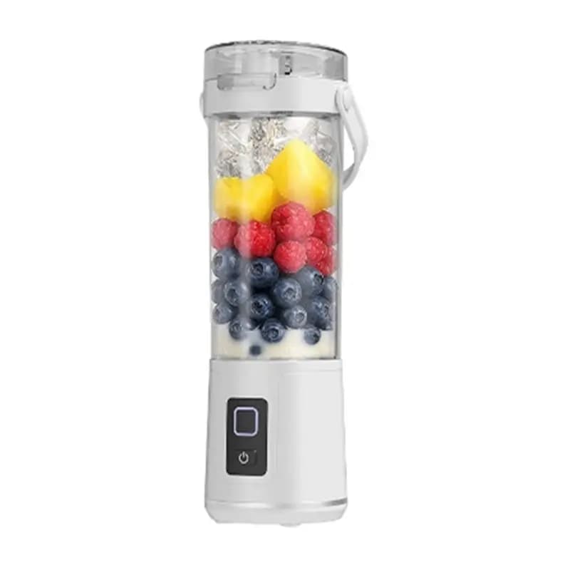A83G-Spremiagrumi Elettrico Portatile Ricaricabile con Display Digitale, Frullatore per Frutta e Verdura, Bicchiere per Succhi