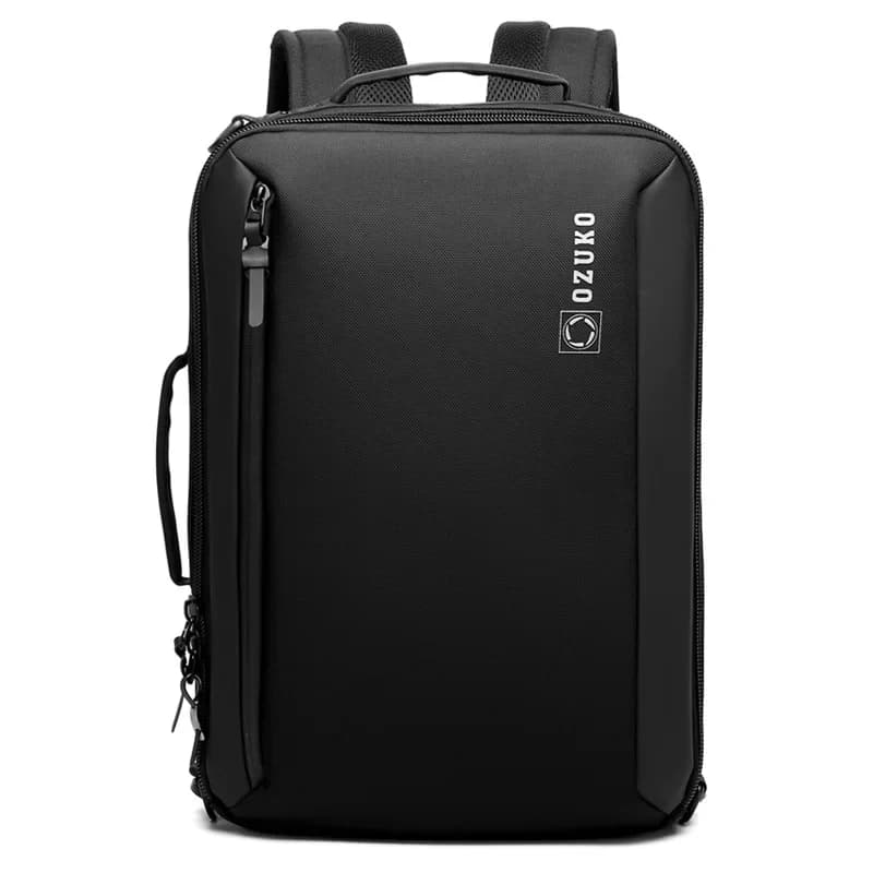 Ozuko Zaini da viaggio grandi impermeabili da uomo Zaini multifunzione da lavoro con ricarica USB Zaino per laptop da 15,6 pollici