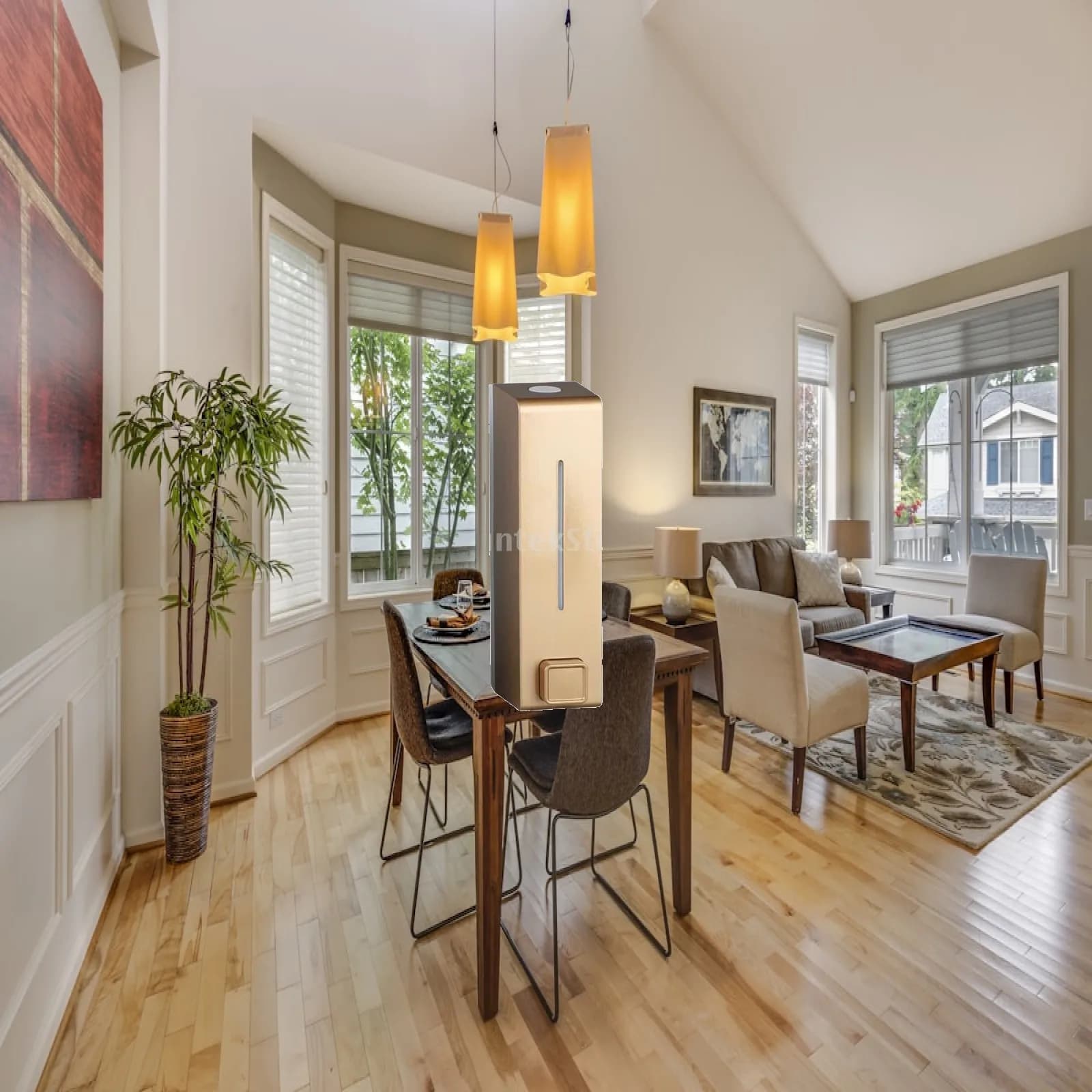 Liquid Soap Dispenser 600ml Wall Mounted Hand Wash Pump Holder for Bathroom Kitchen Hotel Shower