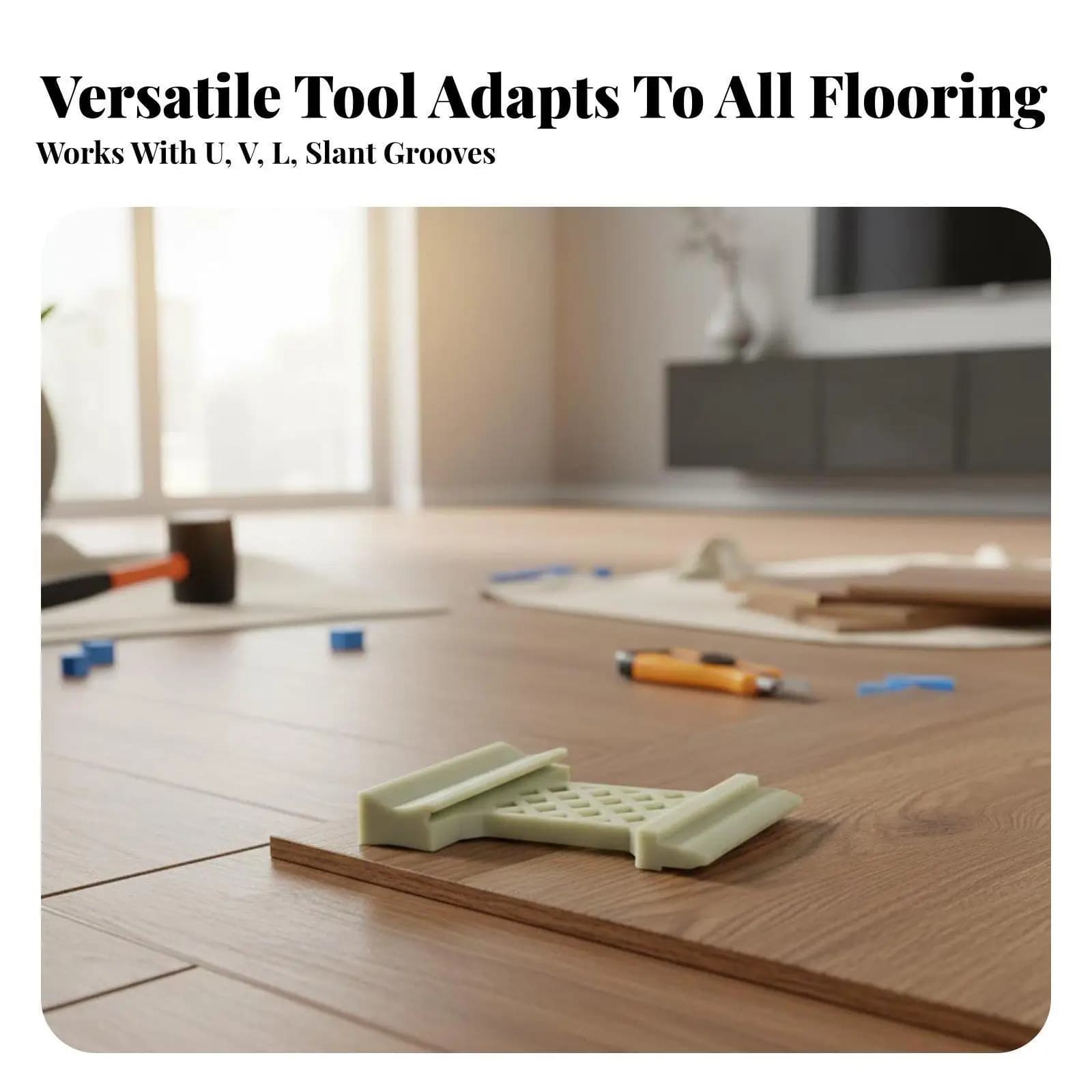 Nylon Flooring Block Thickened Body Nylon Floor Installation Block Waterproof Wood Floor Installation Tool for Carpenters, Home