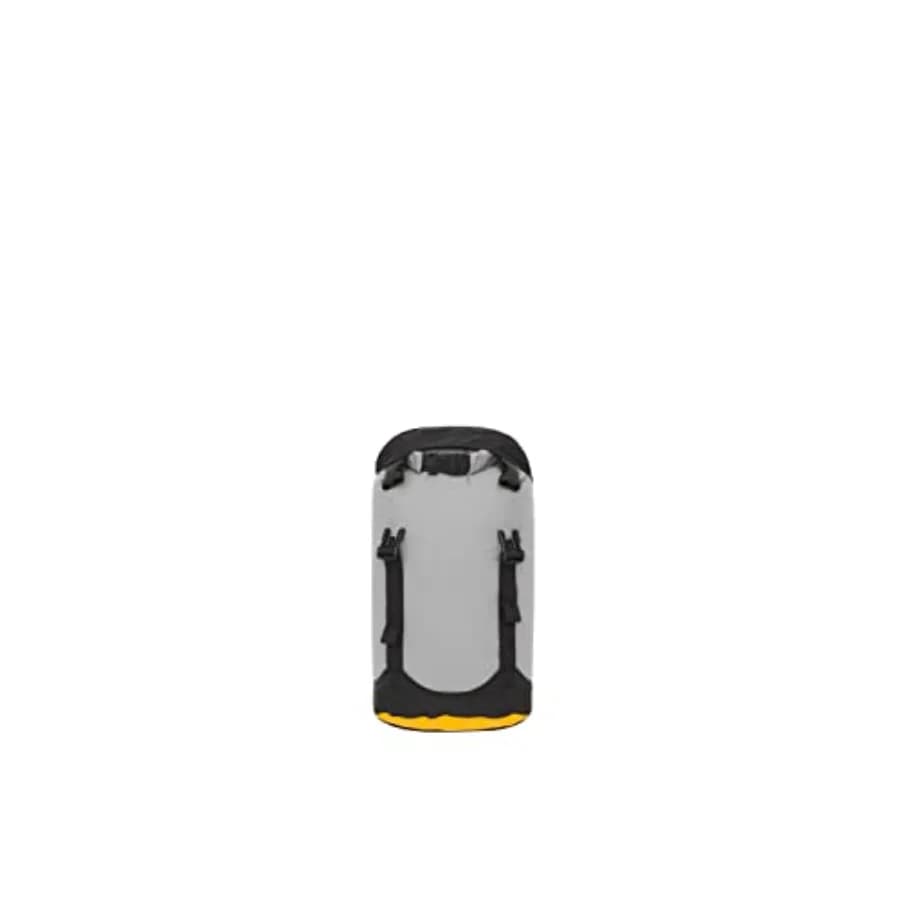 Sacca a compressione impermeabile eVac Compression Dry Bag da 5 litri, colore grigio High Rise