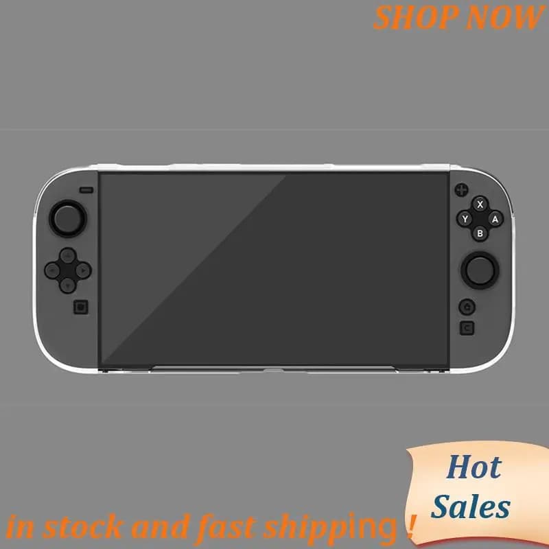 Custodia protettiva ABVB per Nintendo Switch 2 Custodia protettiva per accessori per console di gioco con guscio rigido trasparente