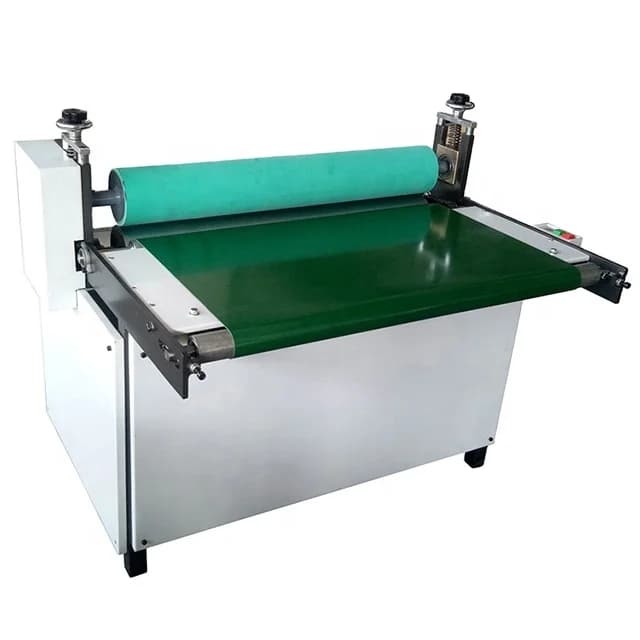 Fully Automatic Roller Flattening Machine Thin Paper Leather Foam Board Leveling Device