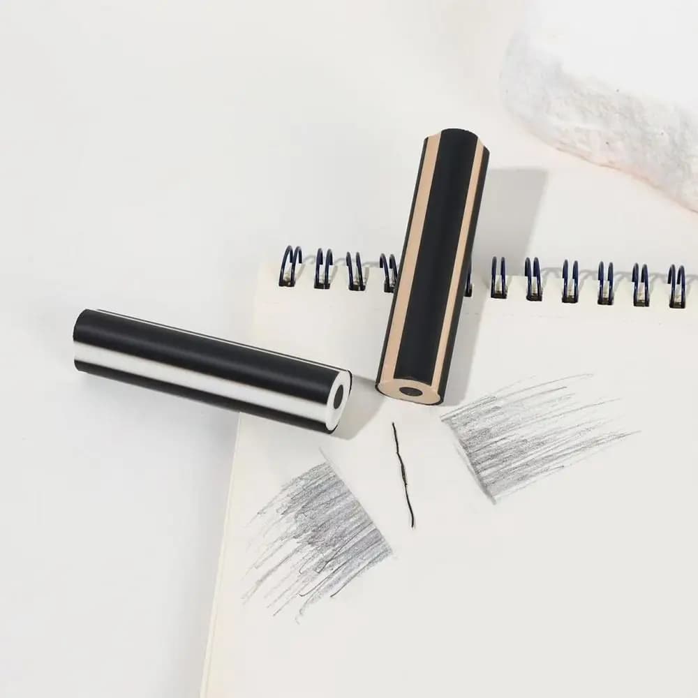 5PCS/Set New Pen Shape Eraser Without Leaving Marks No Debris Pencil Eraser Student Stationery Gift