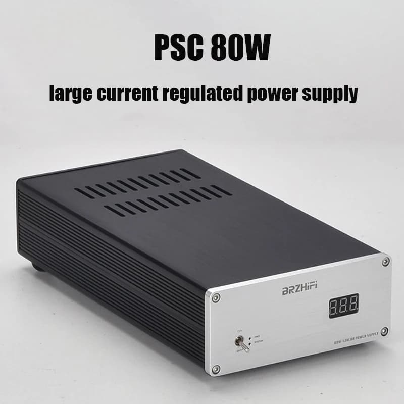 BREEZE 2025 ultimo 80W ad alta corrente con protezione DC alimentatore regolato lineare scatola disco rigido 12V router NAS MAC PCHiFi