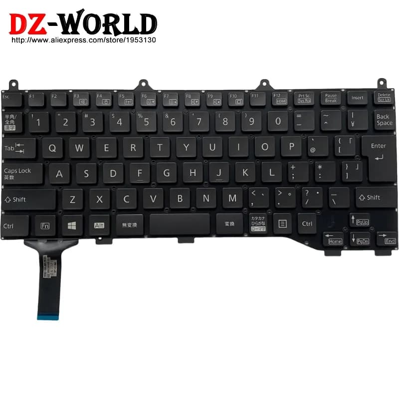 Tastiera per laptop Fujitsu U7310 U7311 U7312 U8310 PK1320J4A35