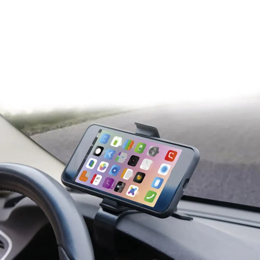 Dashboard Mount Holder Stand Design Black Large Cradle for Cell Phone GPS Navigation Car Mobile Phone Bracket Support
