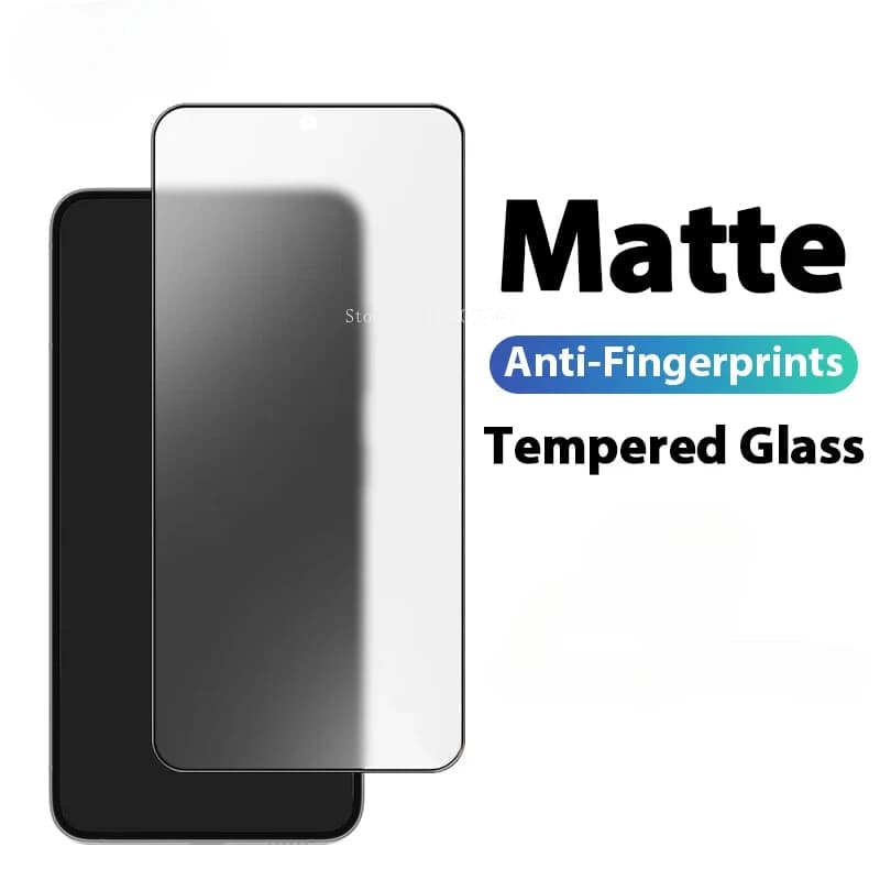 Proteggi schermo in vetro smerigliato opaco per Samsung Galaxy S23 S22 S24 Vetro ultra temperato Galaxy S23 Plus