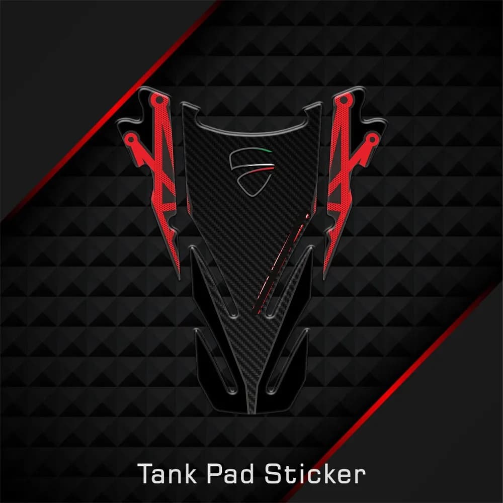 3D Gas Fuel Filler Cap Tank Pad Stickers Protectors for Monster 797 821 1200 EVO