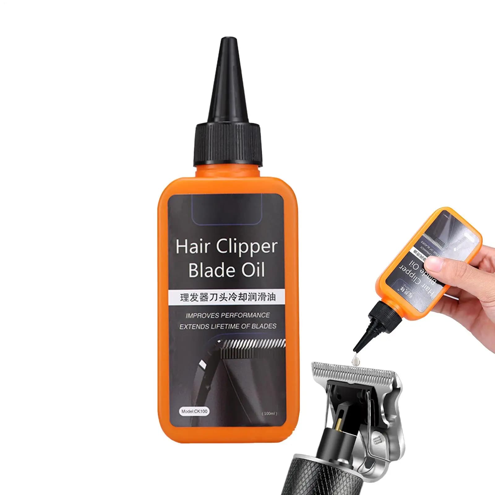 100ml Olio Per Tagliacapelli Barba Tagliatore Lubrificante Forbice Grasso Lubrificante Trimmer Portatile Olio Per Garage Casa Tapis roulant