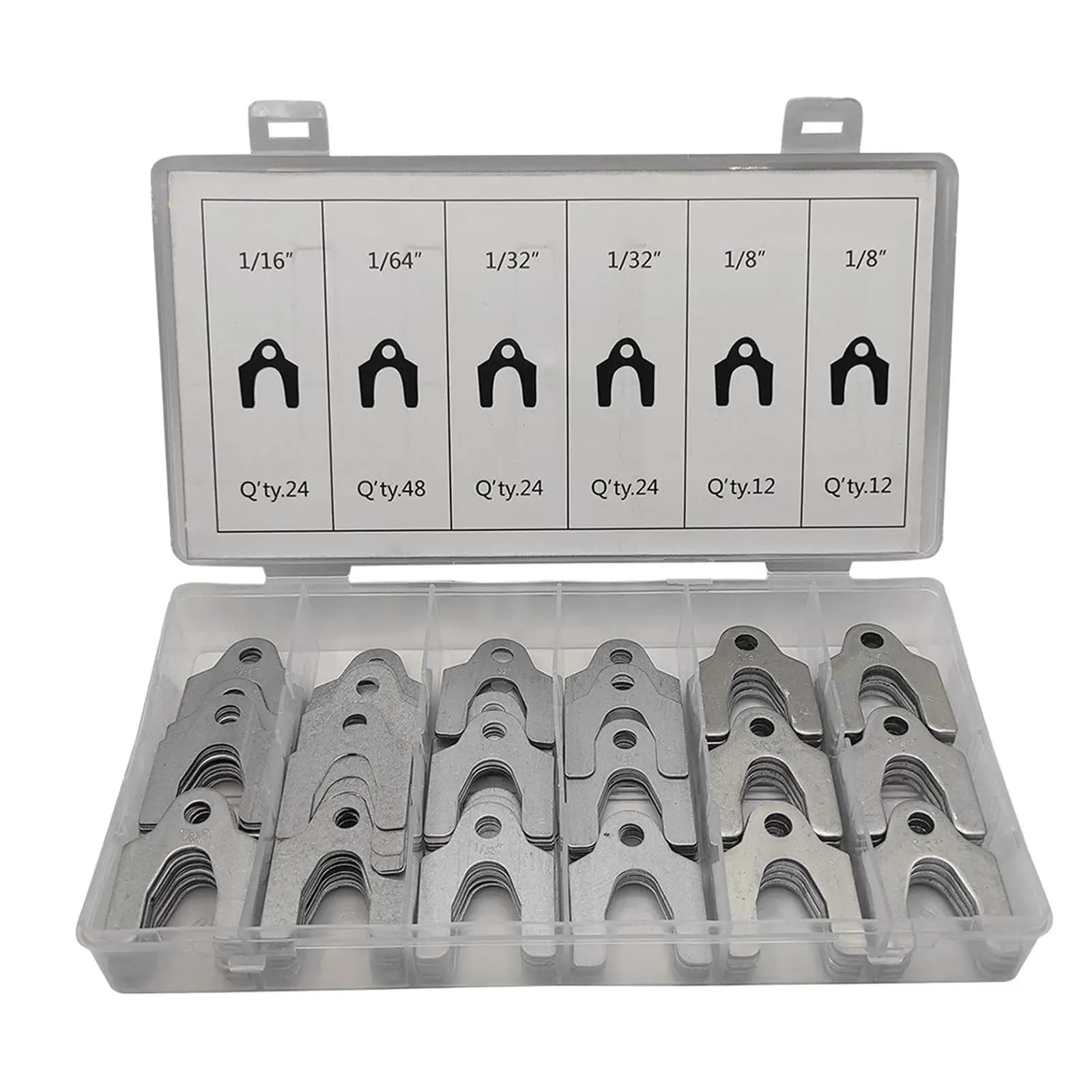 144 Automatic alignment thickness assortment set with storage box for alignment of body parts