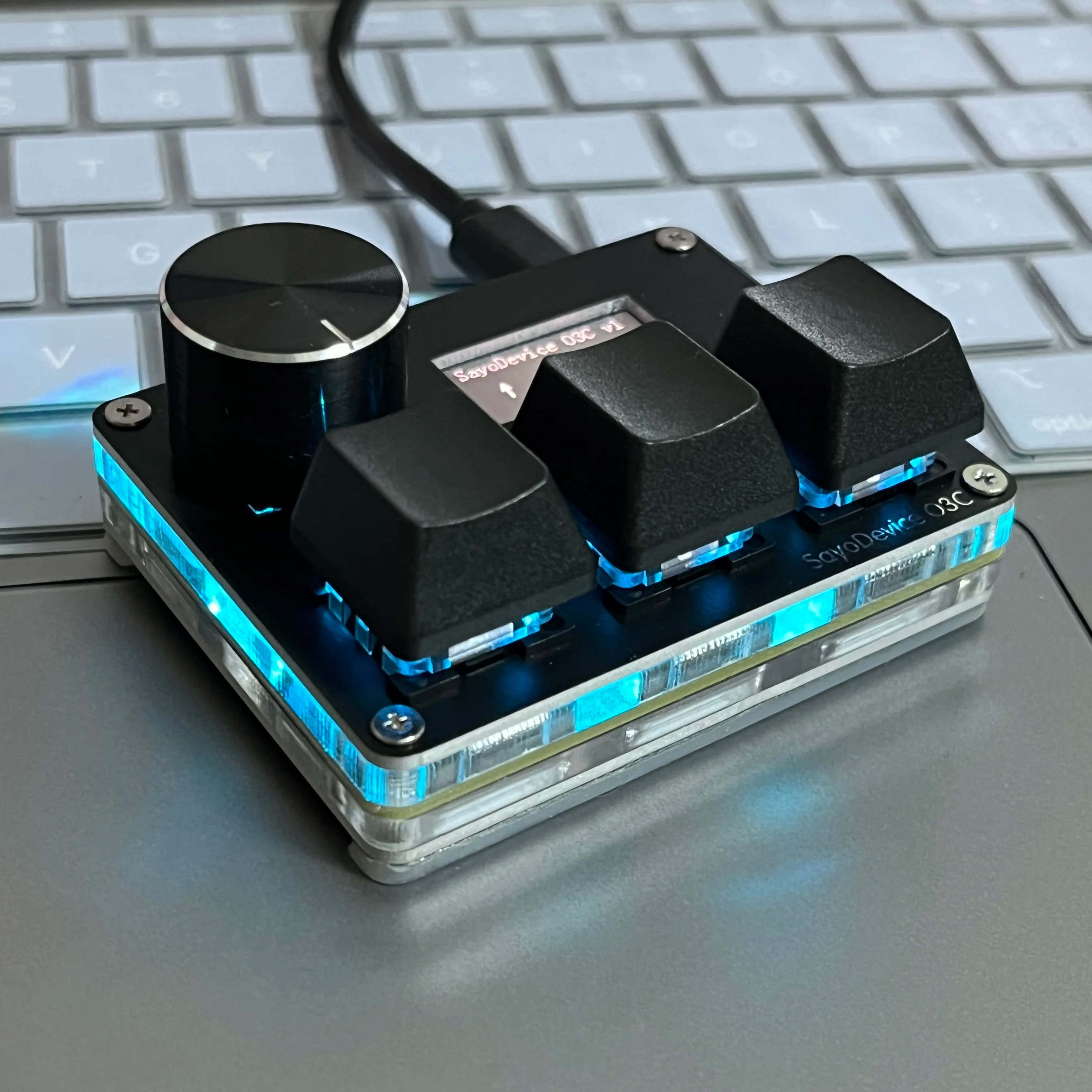 Pink SayoDevice OSU O3C Quick Trigger Hall Wooting Magnetic Red Keyboard Switches Copy Paste Shotcut