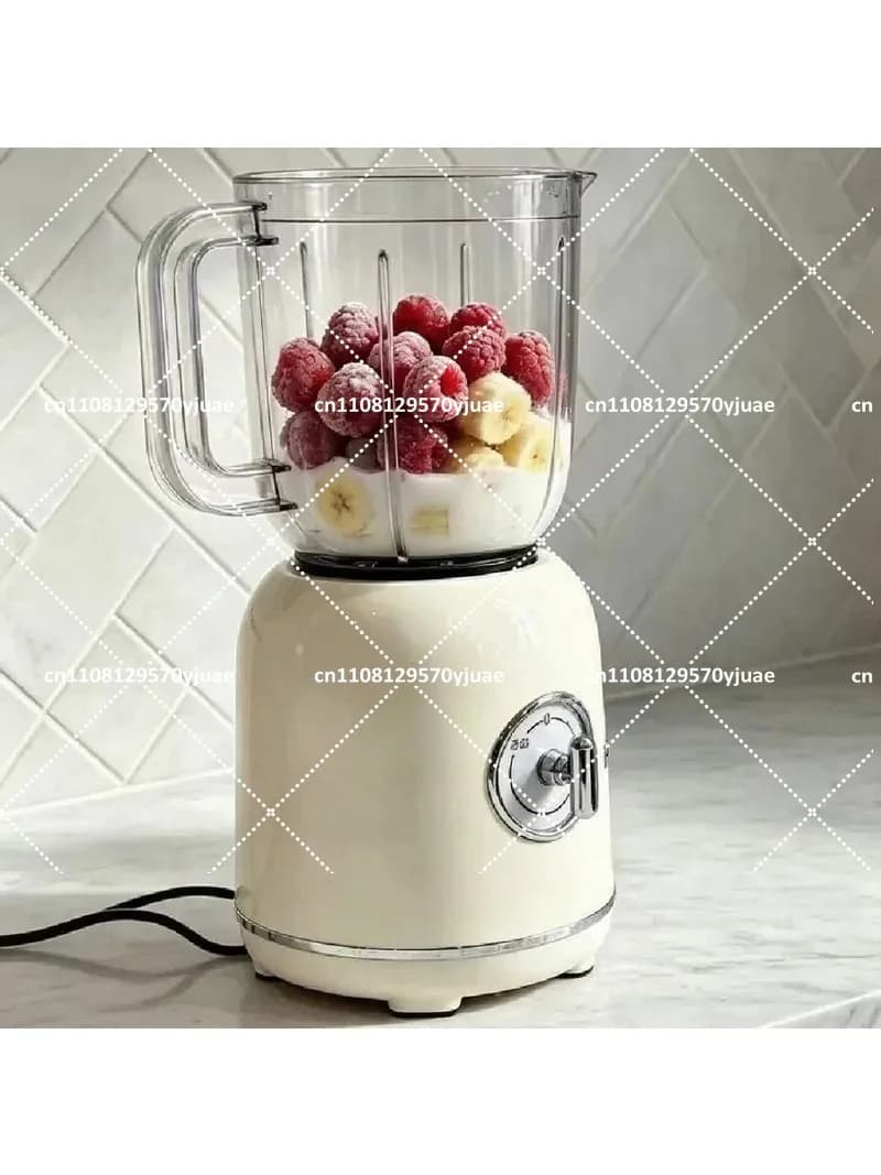 Retro Juicer Multifunctional Fruit Vegetable Juice Extractor Automatic Blender Machine Household Cooking