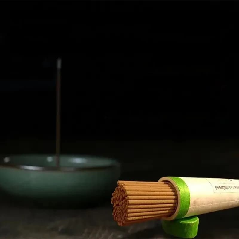 Ancient Craftsmanship Handmade Incense Sticks Sandalwood Jasmine Yilan Chemical Free Essence Food Grade Standard Yoga Meditation