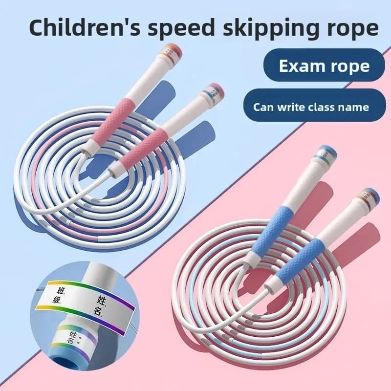 Kids Speed Jump Rope Sand Style Anti Tangle Beginner Training for Students