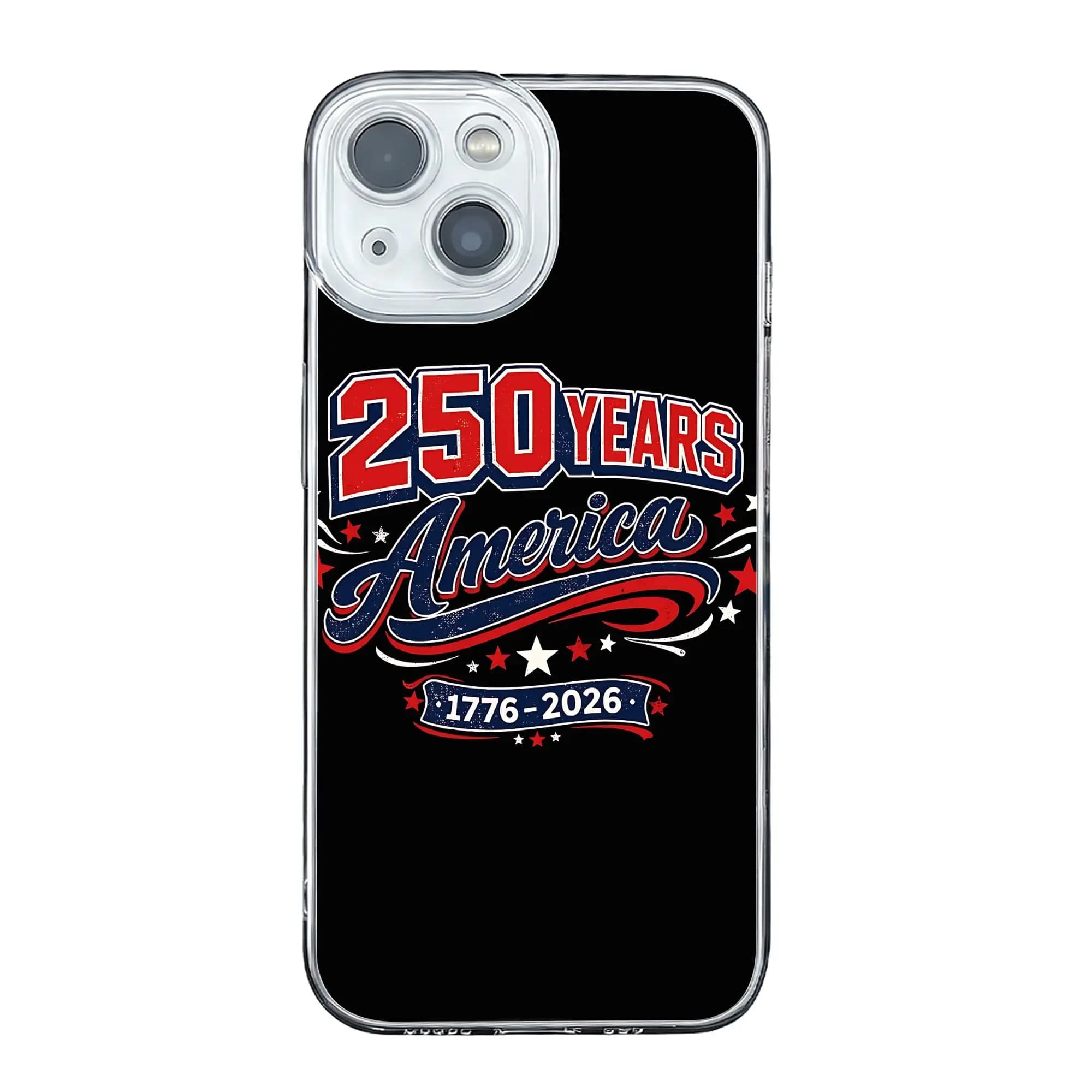 Cover anti-collisione Patriot per il 250° Anniversario degli USA per iPhone 17 16 15 14 13 12 11 Pro Max